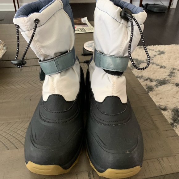 Mens Lands End Snow Boots - Picture 2 of 3